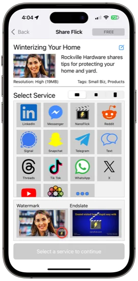 Mobile-first social platforms where local retail videos drive store visits
