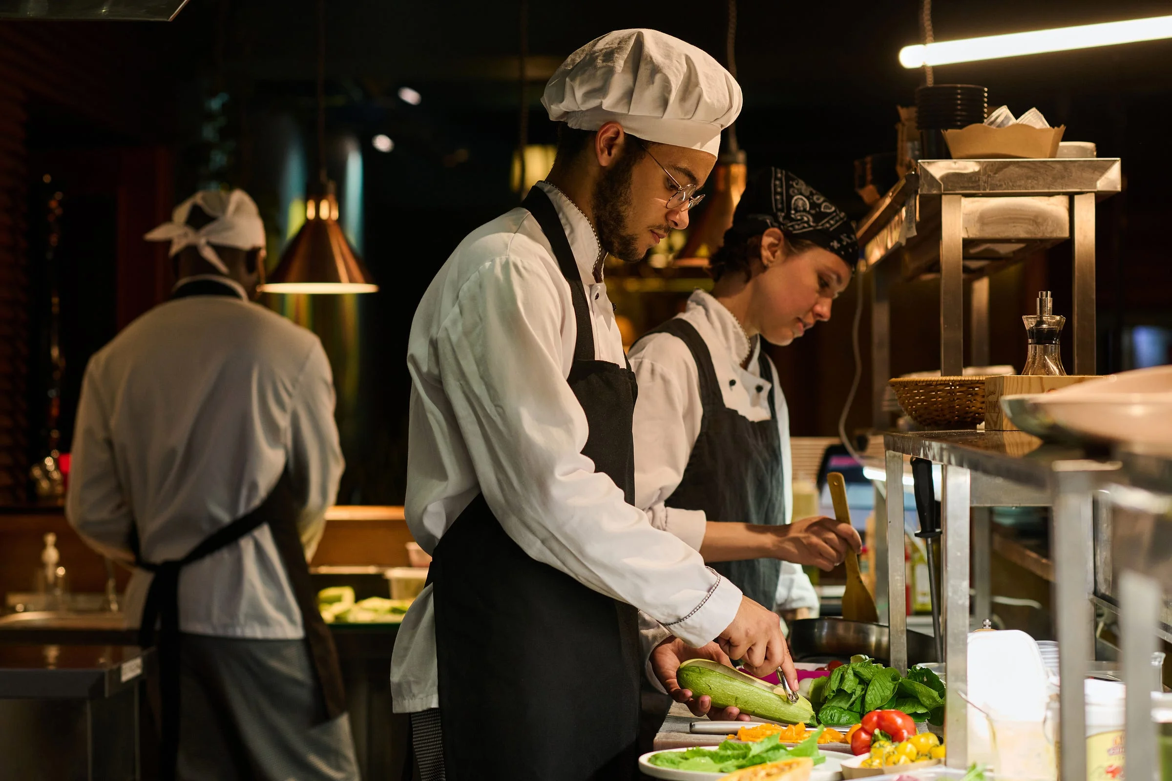 Behind-the-scenes kitchen activity, a top-performing video category for restaurants